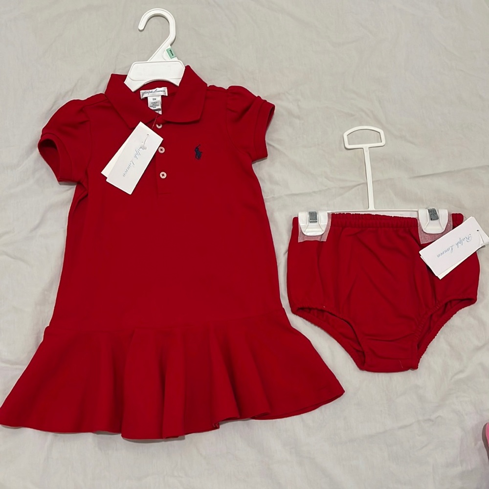 Ralph Lauren baby girl dress & bloomers